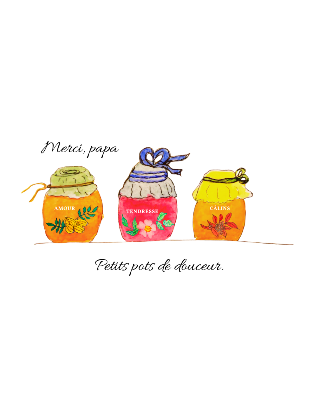 Carte de vœux – Fête des Pères