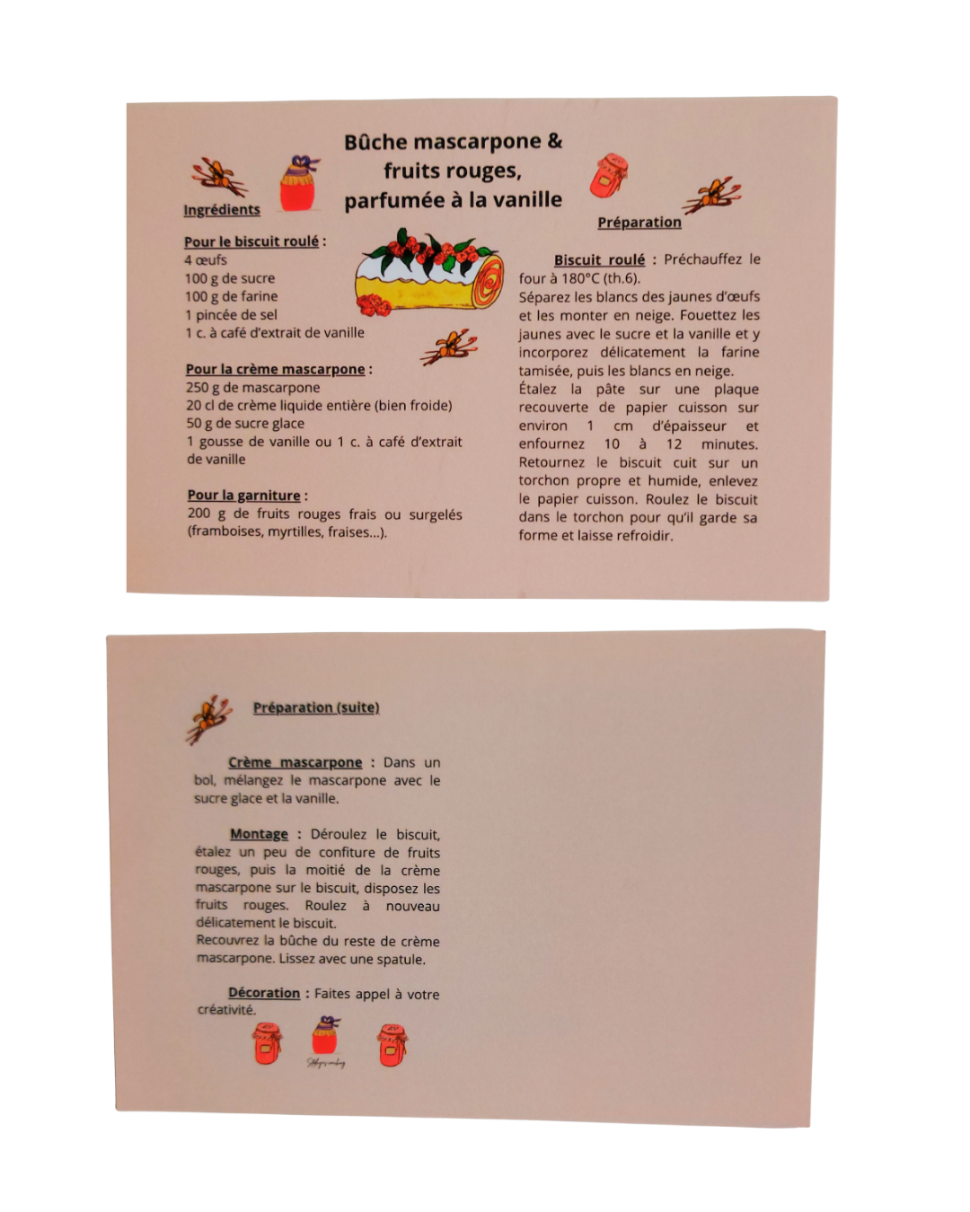 ⭐ Lot de 4 Cartes Illustrées – Édition Spéciale Fêtes de Fin d’Année ⭐