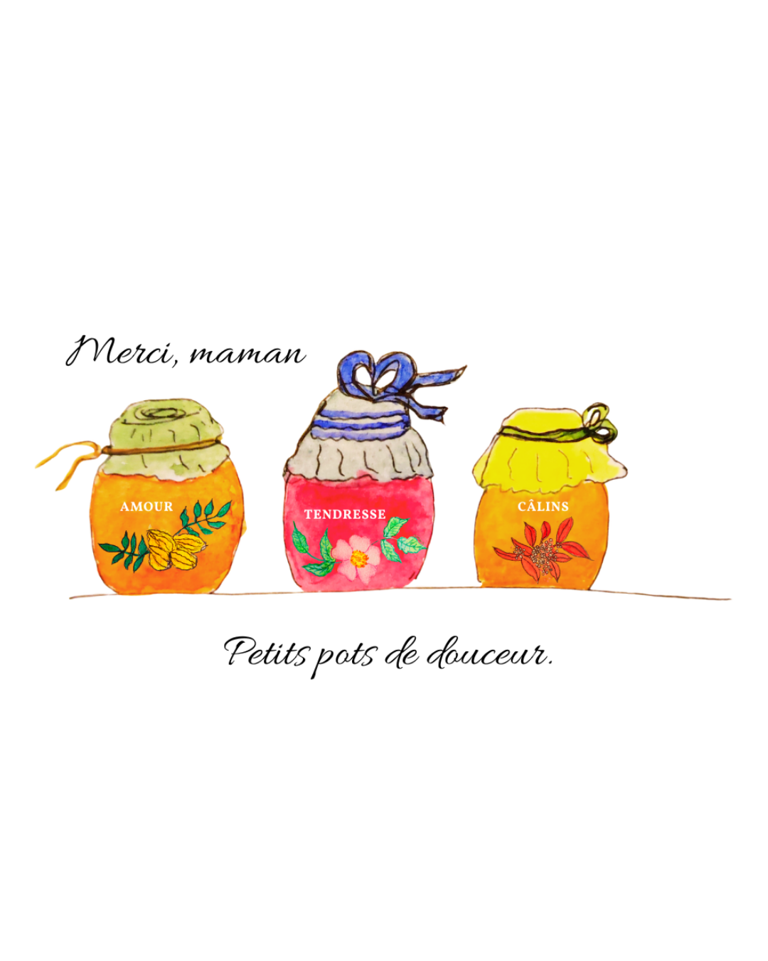 Carte de vœux – Fête des Mères