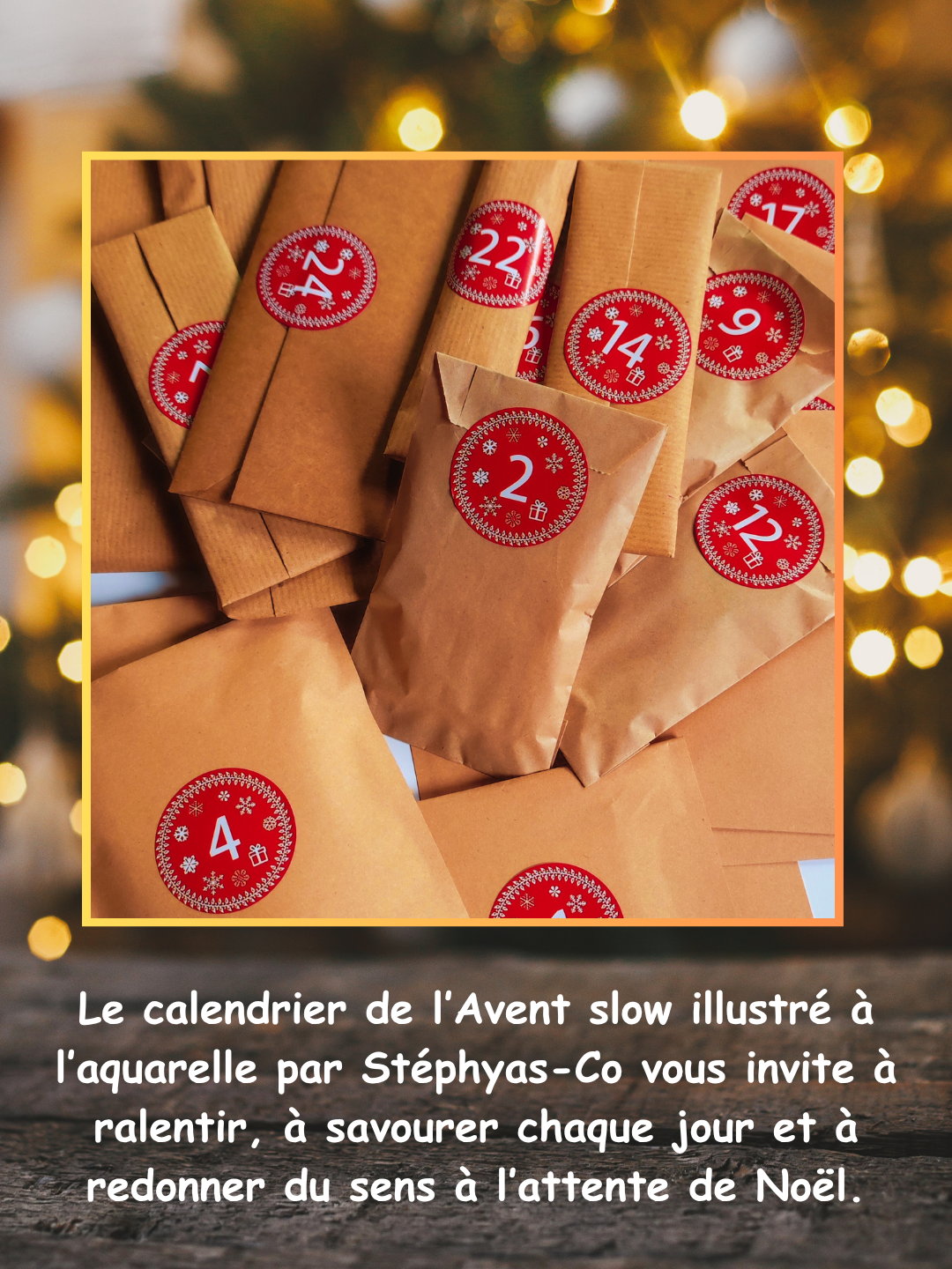 Calendrier de l’Avent Slow