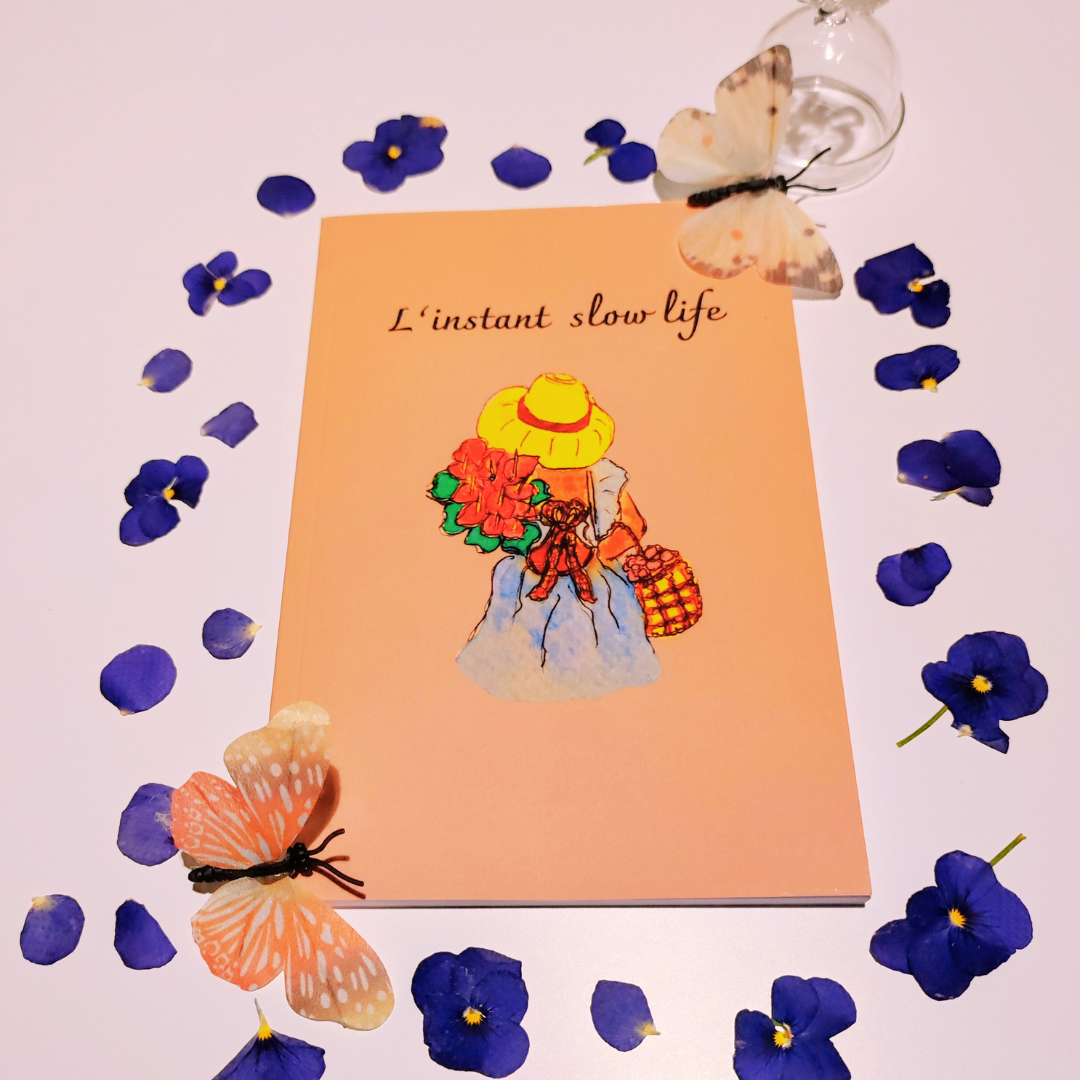 Carnet de notes "la fille aux anthuriums"