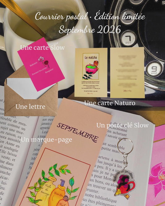 Matcha, Douceur & Slow — Septembre 2026